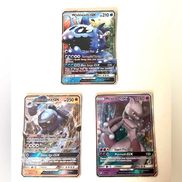 Pokémon SUPPER RARE GX CARDS - Picture 1 of 5